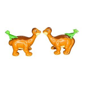 Land Before Time Wendy's Littlefoot Dinosaur Toy Banks Lot of 2
